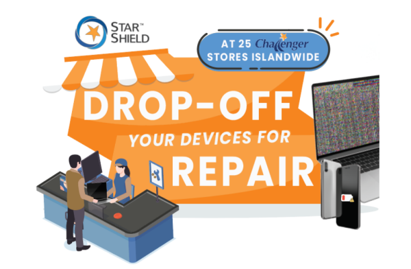 Star Shield x Challenger: Drop-Off Your Devices For Repair!