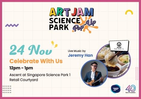 Art Jam Science Park Pop-up
