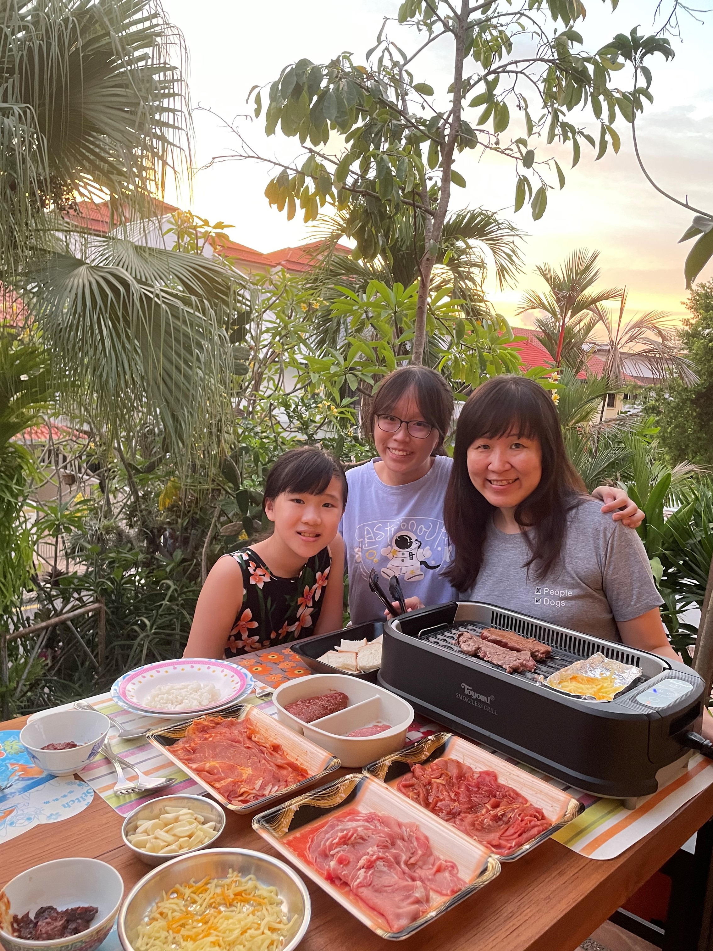 To Geck Pheng, family time not only consists of quality time spent with her daughters, but also time outdoors with her dog. Images courtesy of Lee Geck Pheng.