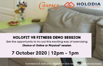 HOLOFIT VR Fitness Demo Session