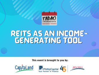 Tabao Thursday Series: REITS as an income-generating tool