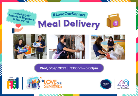 #GivingAsOne2023 #LoveOurSeniors Meal Delivery