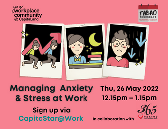 Tabao Thursday Series: Managing Anxiety and Stress at Work
