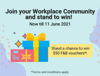 Join your Workplace Community and stand to win!